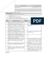 Lecture Plan (CSC305 - CN Theory)