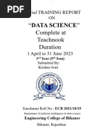 Data Science Report