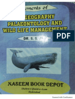 Zoogeography Paleontology and Wild Life Management by S.S Ali