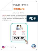 Ortigrafia - Setembro