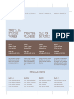 English Course Agenda