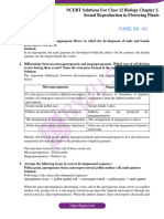 NCERT Solutions Class 12 Chapter 2 Sexual Reproduction in Flowering Plants