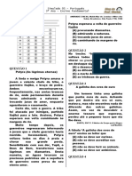 Simulado 3 - (3º Ano - L.P) - Blog Do Prof. Warles