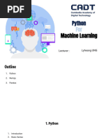 Python For Machine Learning