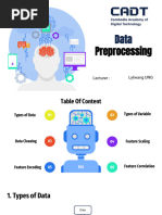 Data Preprocessing