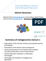 1 Metagenomics Principles and Applications PPinto