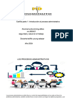 Cartilla Parte 1 - Introducción Al Proceso Administrativo