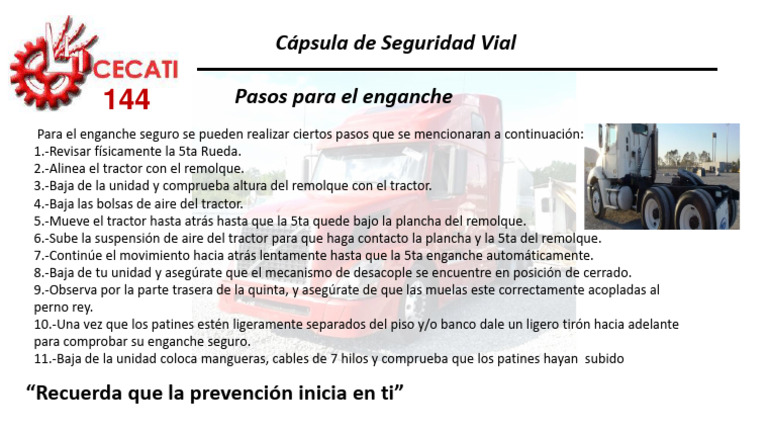 Pasos para El Enganche | PDF