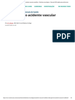 Visão Geral Do Acidente Vascular Encefálico - Distúrbios Neurológicos - Manuais MSD Edição para Profissionais