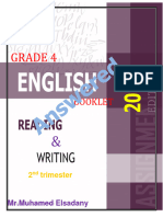English Booklet - Answered