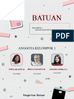 Kelompok 1 - Batuan