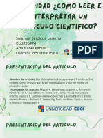 Presentacion Articulo Cientifico