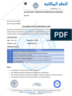 Authorized Surveying Instruments' Calibration & Maintenance Workshop