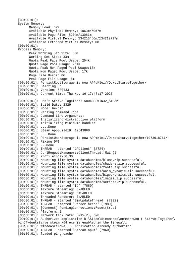 Client - Log - 2023 11 18 15 59 09 | PDF | Computer Science | Computer ...
