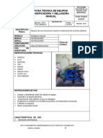 Ficha Tecnica de Selladora Semiautomatica ELCA