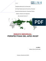 Perspectivas Del Apec-Rcep