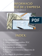 La Informació Comptable de L'empresa