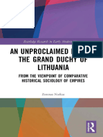 Zenonas Norkus - An Unproclaimed Empire - The Grand Duchy of Lithuania - From The Viewpoint of Comparative Historical Sociology of Empires-Routledge (2017)