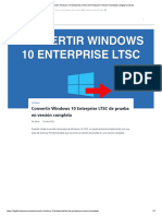 Convertir Windows 10 Enterprise LTSC