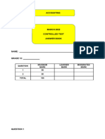 Control Test 1 - March 2022 AB