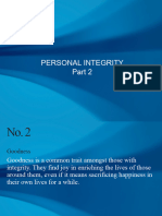 Integrity Part 2