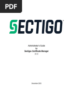 SectigoCertificateManager AdminGuide v23.12