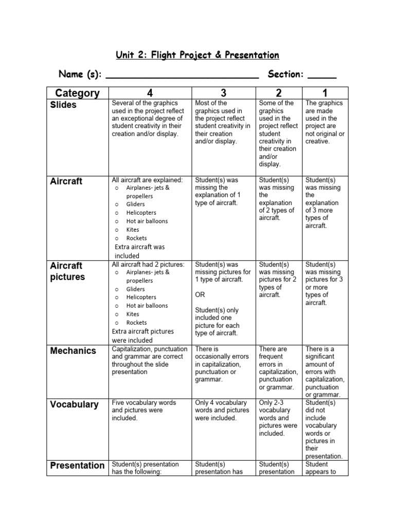 project-rubric-flight-1-pdf-aircraft-flight