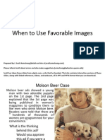 When To Use Favorable Images