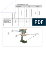 Plano de Lubrificação Da Furadeira