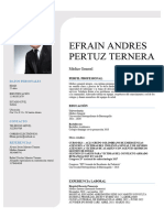 CV Efrain Pertuz Ternera
