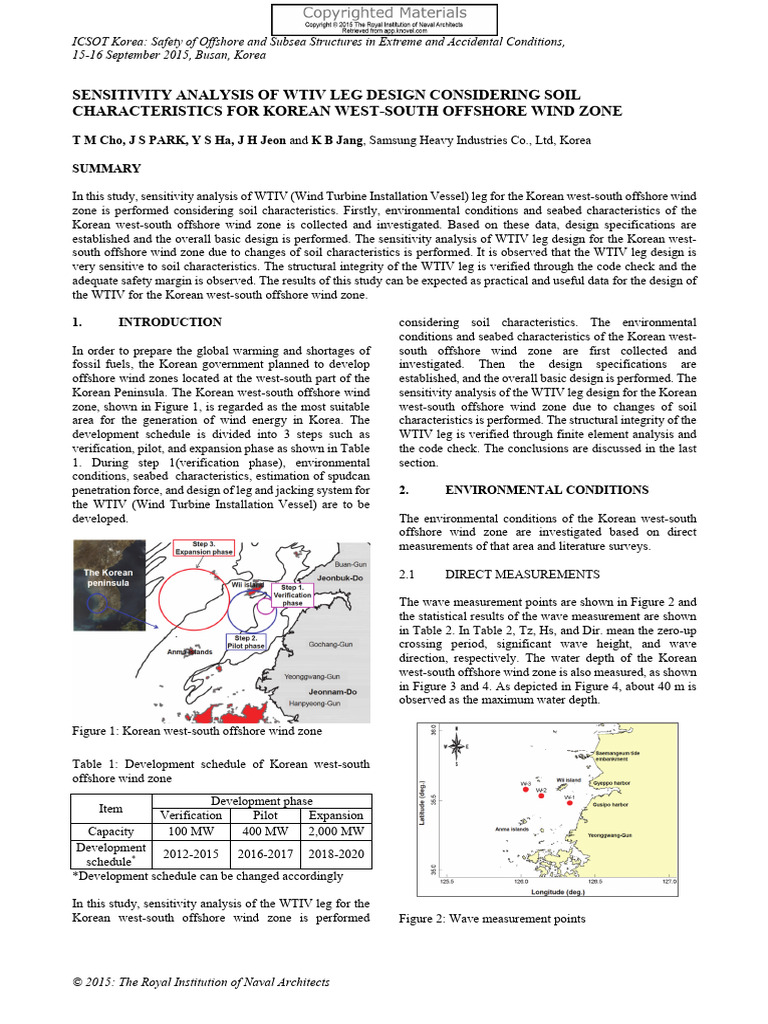 WTIV Leg Design Sensitivity Analysis | PDF | Strength Of Materials | Truss