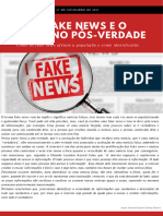 As Fake News e o Fenômeno Pós-Verdade