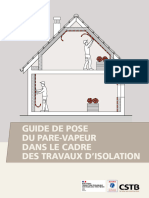 Guide Pose Pare-Vapeur Travaux D'isolation