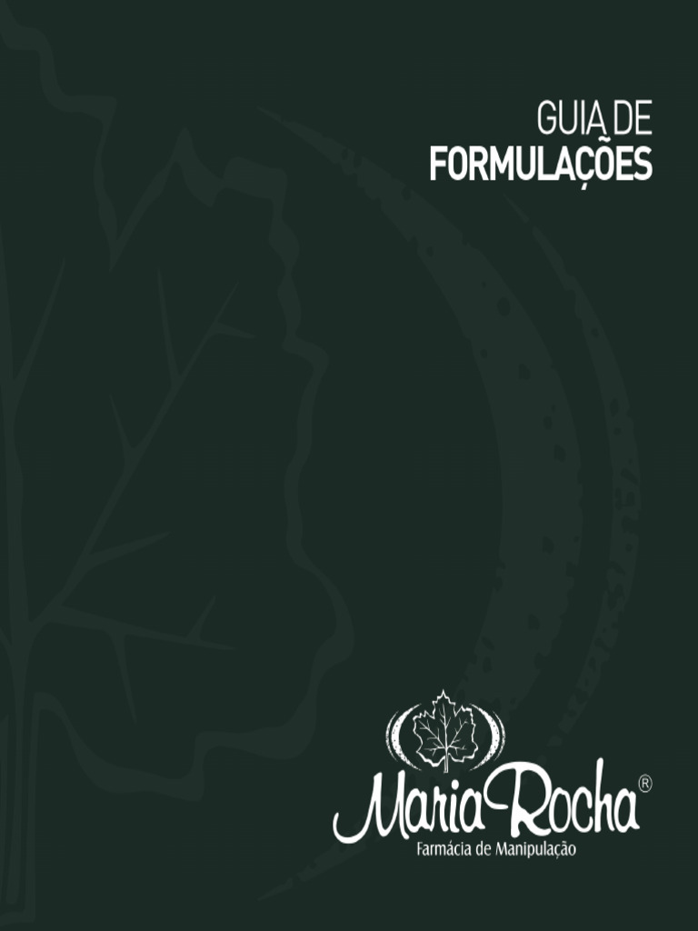 Formulário Maria Rocha 1 Edição | PDF | Qualidade (negócios) | Farmacêutico