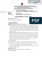 SENTENCIA #48 - 2021: Arequipa, Dos Mil Veintiuno, Junio, Quince.