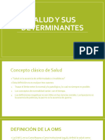 Salud y Determinantes