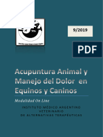 Acupuntura Animal y Manejo Del Dolor en(1)