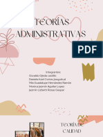 Teorias Administrativas