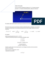 3.1 Definición de Ecuaciones Dadas en Forma Polar