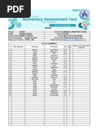 ENAT (Class) Grade 4 PreTest