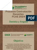 Proceso de Contratación Docentes de Cátedra FCAE 2024