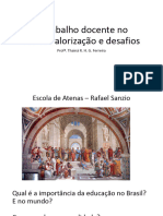 Cópia de O Trabalho Docente No Brasil