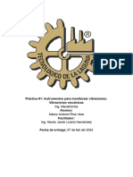 Práctica #1 - Instrumentos para Monitorear Vibraciones