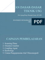 Lanjutan Dasar-Dasar Teknik Usg - Pertemuan 3