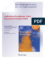 Abd X-Ray in Acute Abdomen Article - 2014