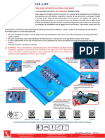 FrogLink Riveted Anchor Maintenance Check List