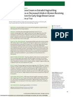 Vaginal Testosterone Cream Vs Estradiol Vaginal Ring For Vaginal Dryness Os Decreased Libido in Women Receiving Aromatese Inhibitors For Early-Stage Breast Cancer