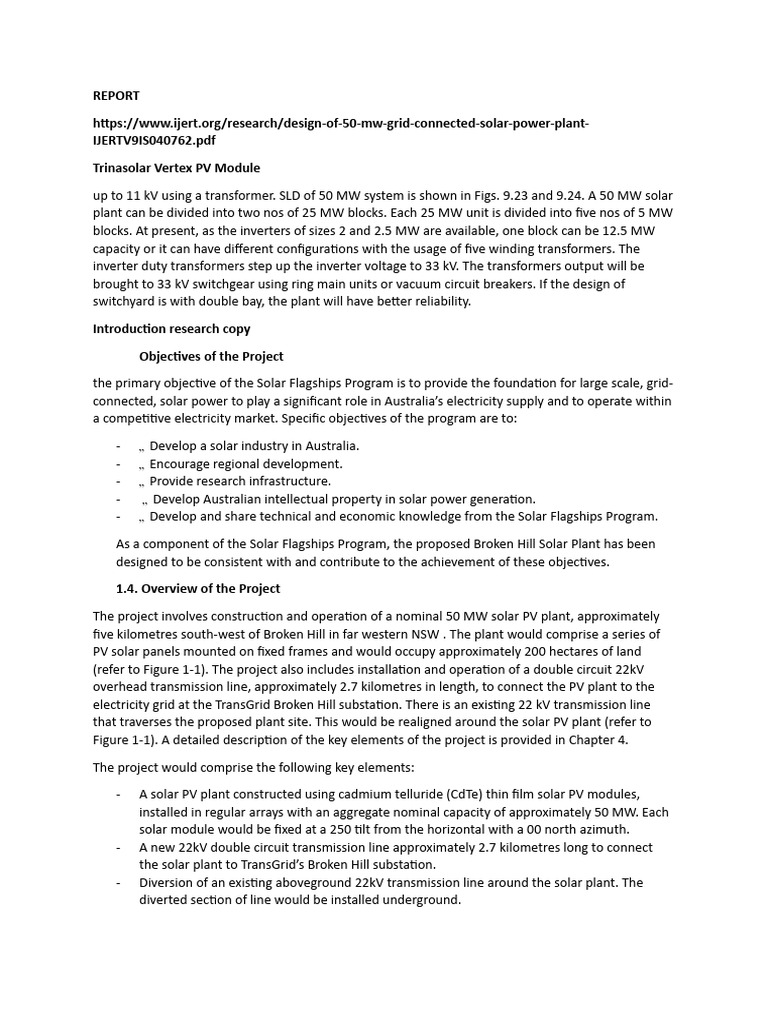 Solar Plant Design for Engineers | PDF | Solar Panel | Photovoltaics