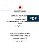 Bidding Documents - Dili-Manatuto Road - Package A01-01