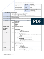 LESSON PLAN Catch Up Friday Quarter 3 Week 4